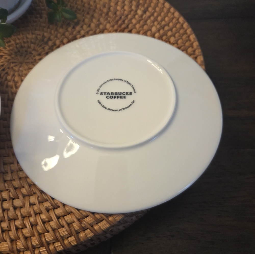 Set of 2 Starbucks 2007 Coffee & Tea Mugs - Picture 7 of 15